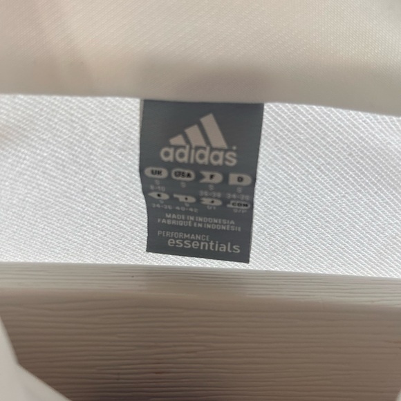 Adidas Performance Essentials White Jacket - Picture 3 of 3